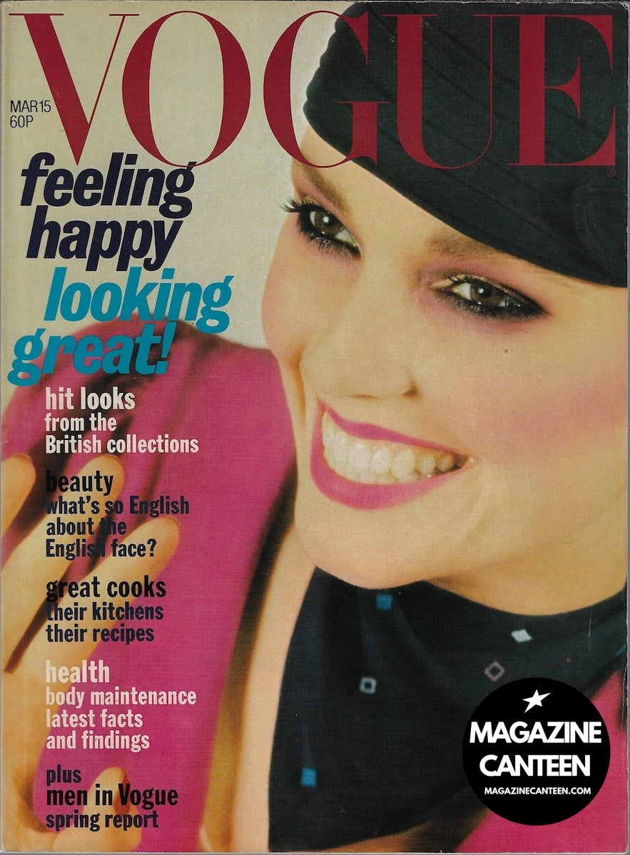 Vogue Magazine March 1977 - MARCIE HUNT Willie Christie