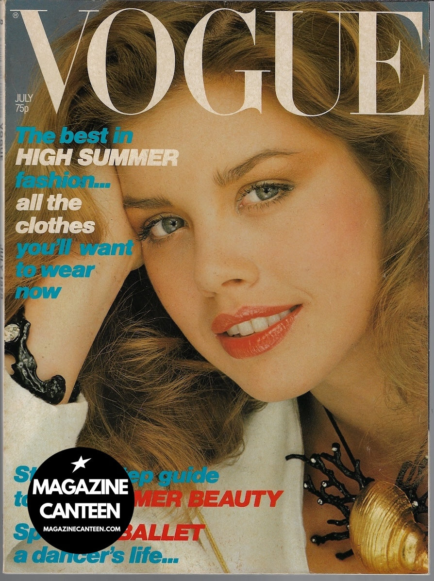 Vogue Magazine July 1979 - Debbie Dickinson