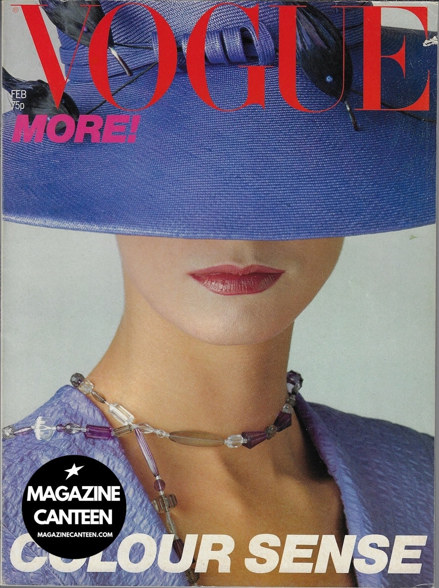 Vogue Magazine February 1979 - Tara Shannon BARRY LATEGAN Roald Dahl