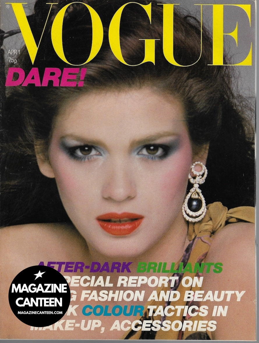 Vogue Magazine April 1979 - GIA CARANGI Alex Chatelain