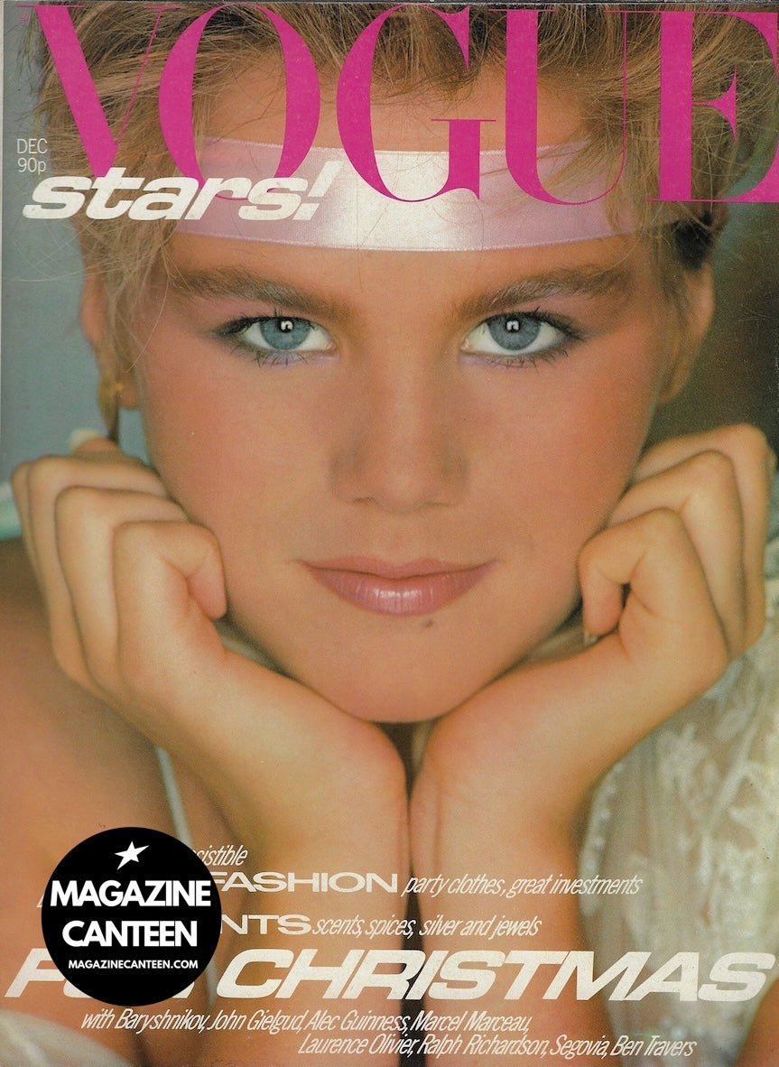 Vogue Magazine December 1980 - Marilyn Clark
