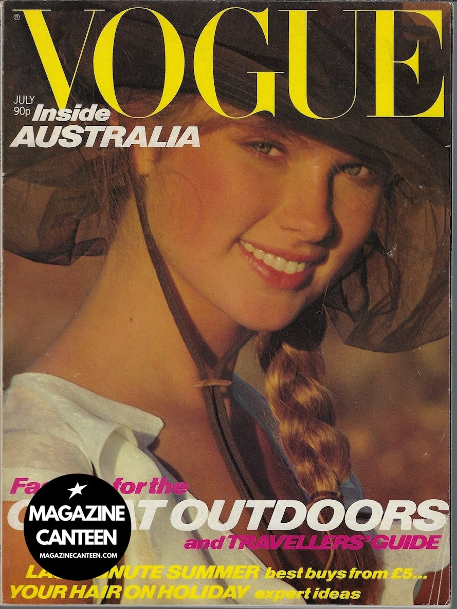 Vogue Magazine July 1980 - Nancy DeWeir BRUCE WEBER Neil Kirk