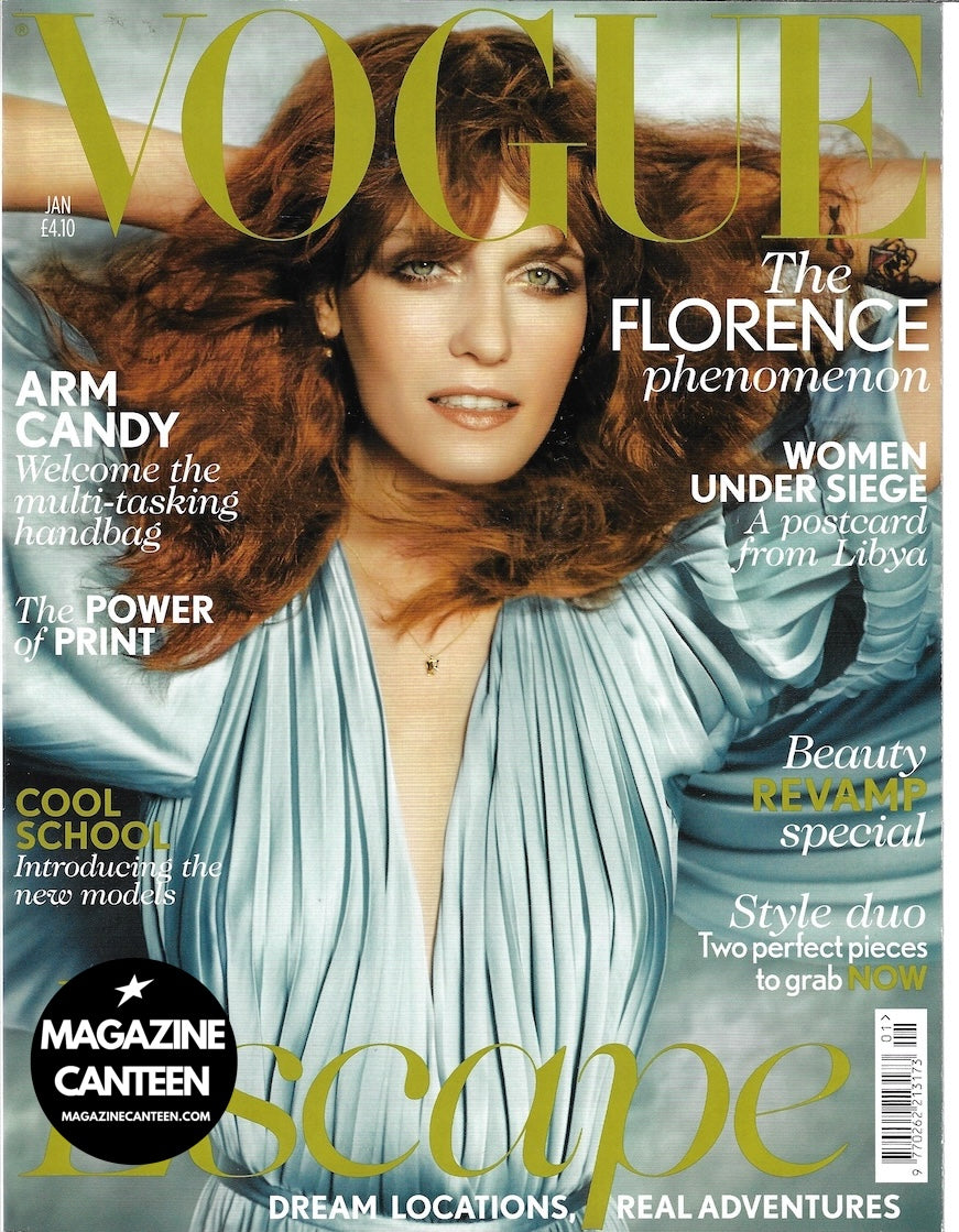 Vogue Magazine January 2012 - Florence Welch