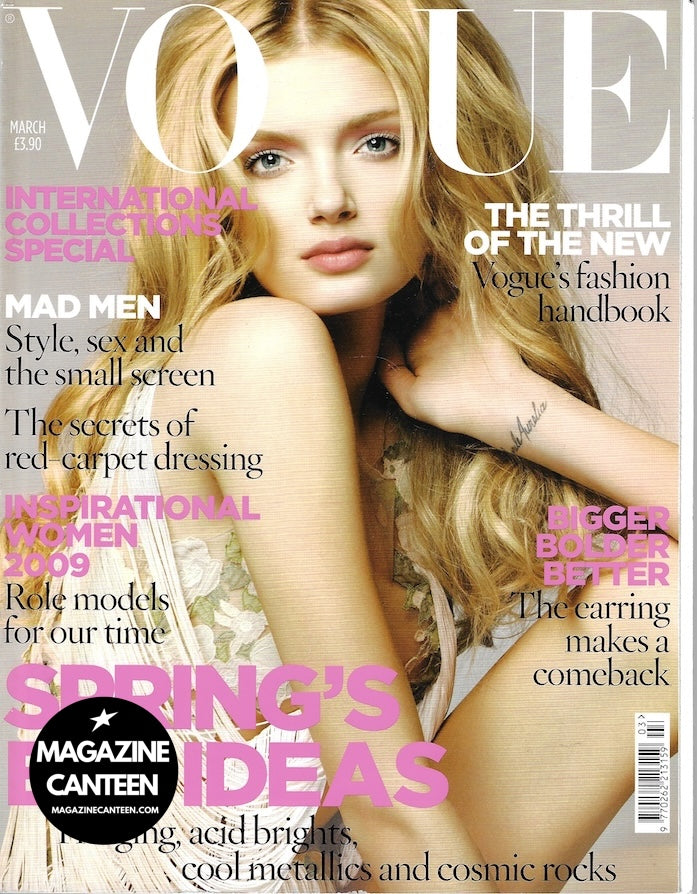 Vogue Magazine March 2009 - Lily Donaldson