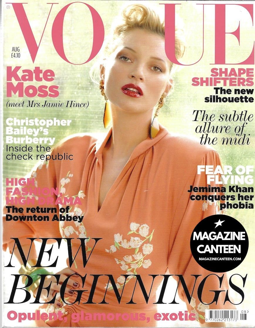 Vogue Magazine August 2011 - Kate Moss