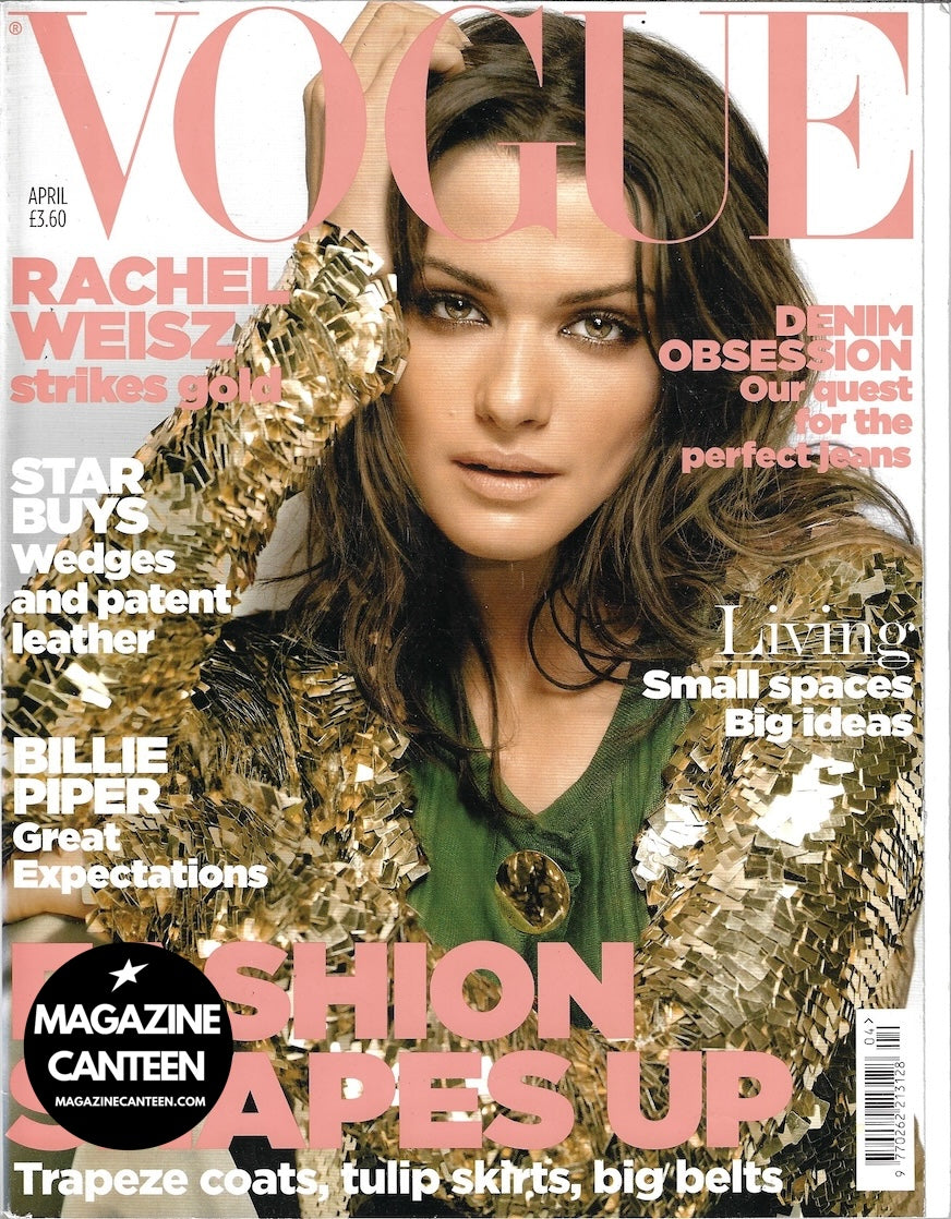 Vogue Magazine April 2006 - Rachel Weisz