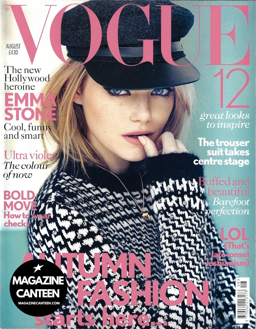 Vogue Magazine August 2012 - Emma Stone