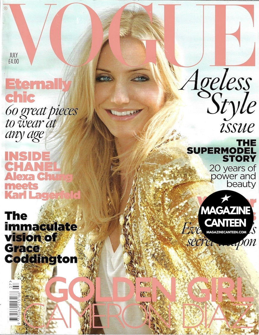 Vogue Magazine July 2010 - Cameron Diaz