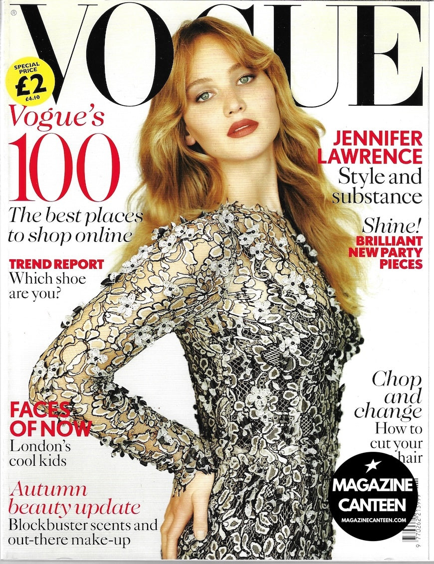 Vogue Magazine November 2012 - Jennifer Lawrence