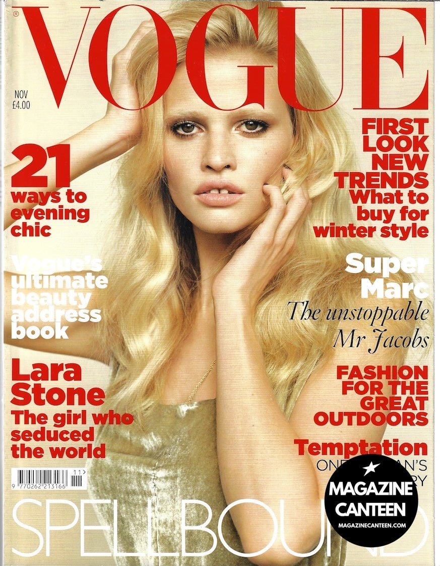 Vogue Magazine November 2010 - Lara Stone