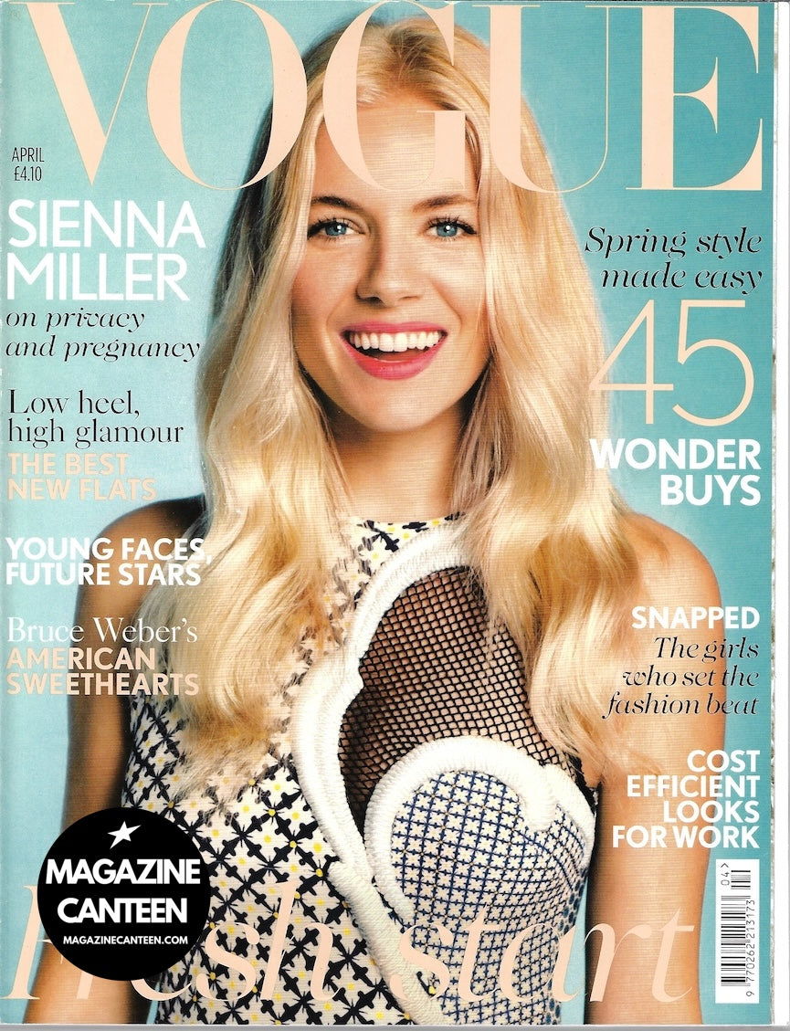 Vogue Magazine April 2012 - Sienna Miller