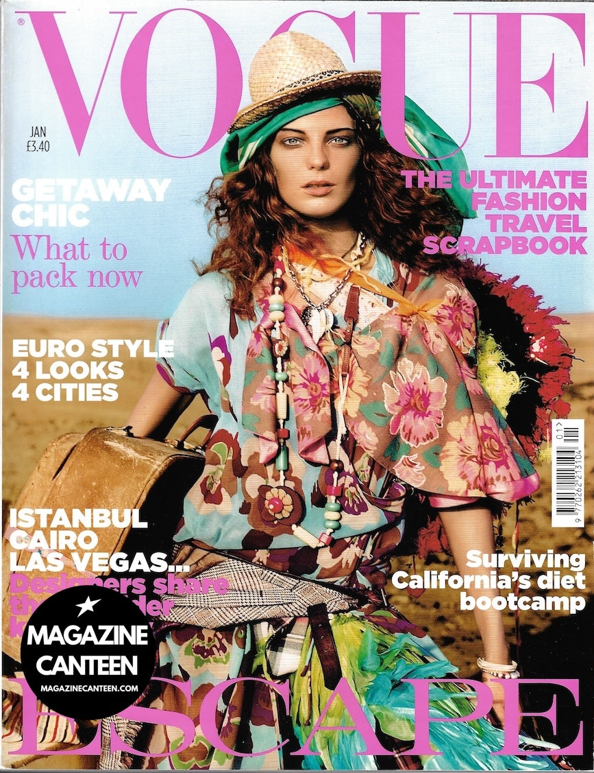 Vogue Magazine January 2005 - Daria Werbowy