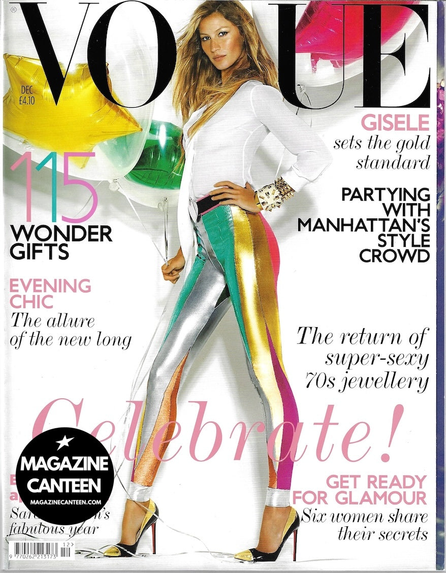 Vogue Magazine December 2011 - Gisele Bundchen