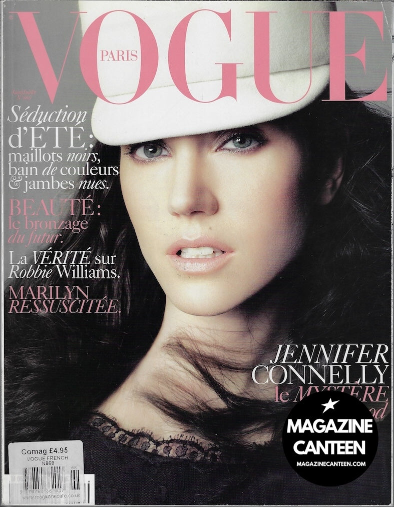 Vogue Paris Magazine 2006 - Jennifer Connelly SASHA PIVOVAROVA Peter Lindbergh