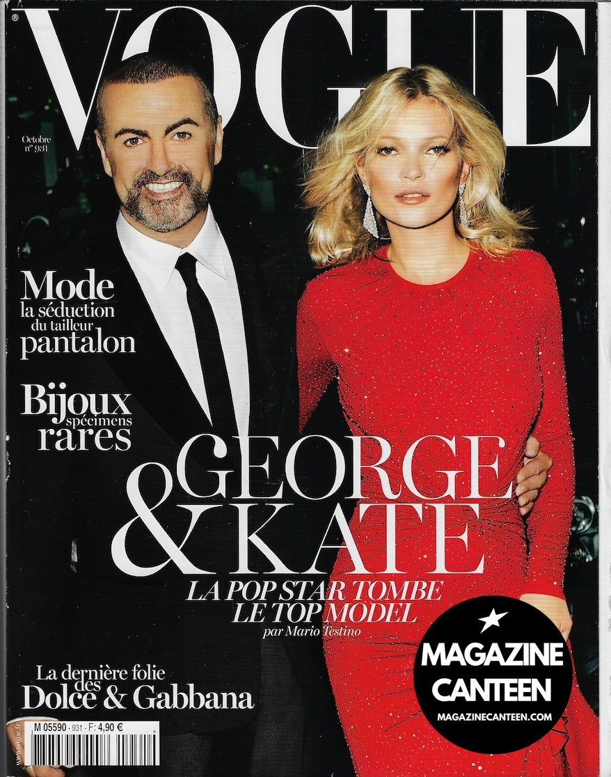 Vogue Paris Magazine 2012 - KATE MOSS George Michael DOUTZEN KROES