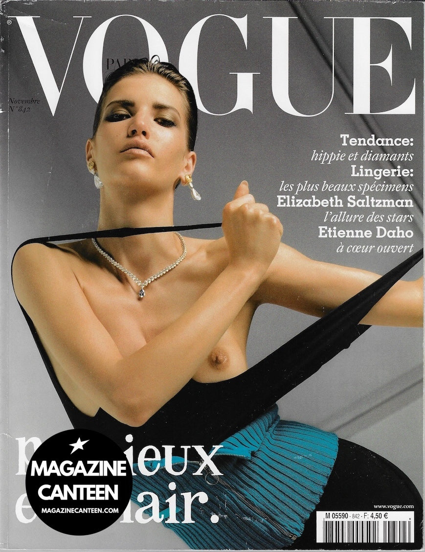 Vogue Paris Magazine 2003 - Diana Dondoe NATALIA VODIANOVA Jock Sturges