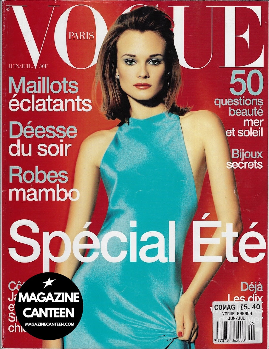Vogue Paris Magazine 1996 - Diane Kruger STELLA TENNANT Raymond Meier