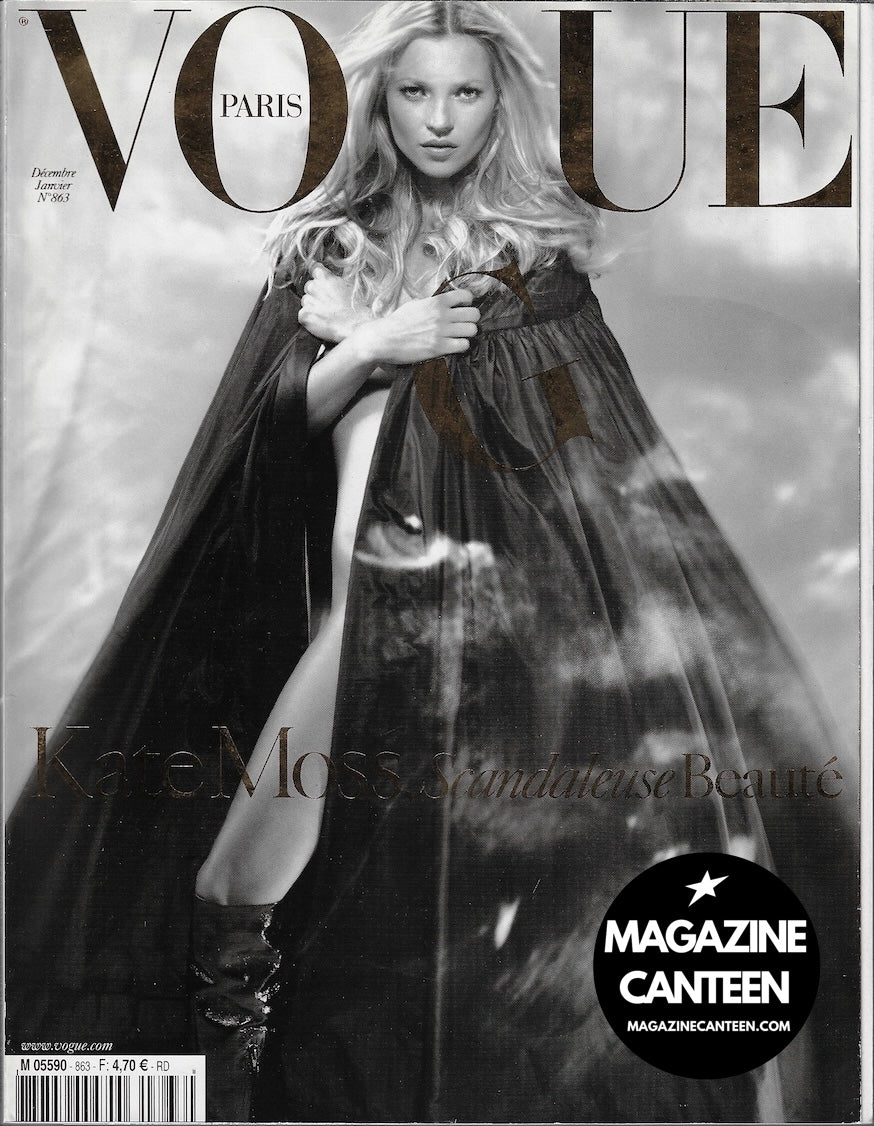 Vogue Paris Magazine 2005 - KATE MOSS Tom Ford DAVID SIMS