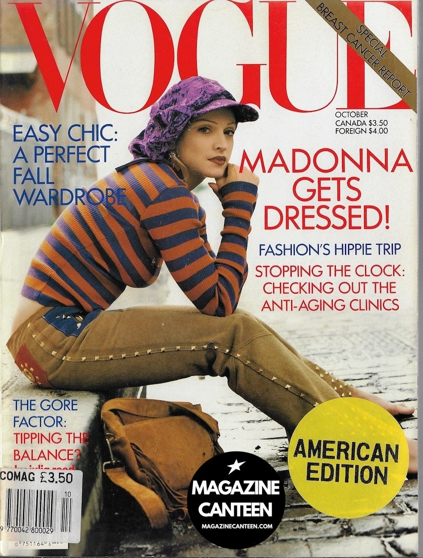 Vogue USA Magazine October 1992 - MADONNA Steven Meisel