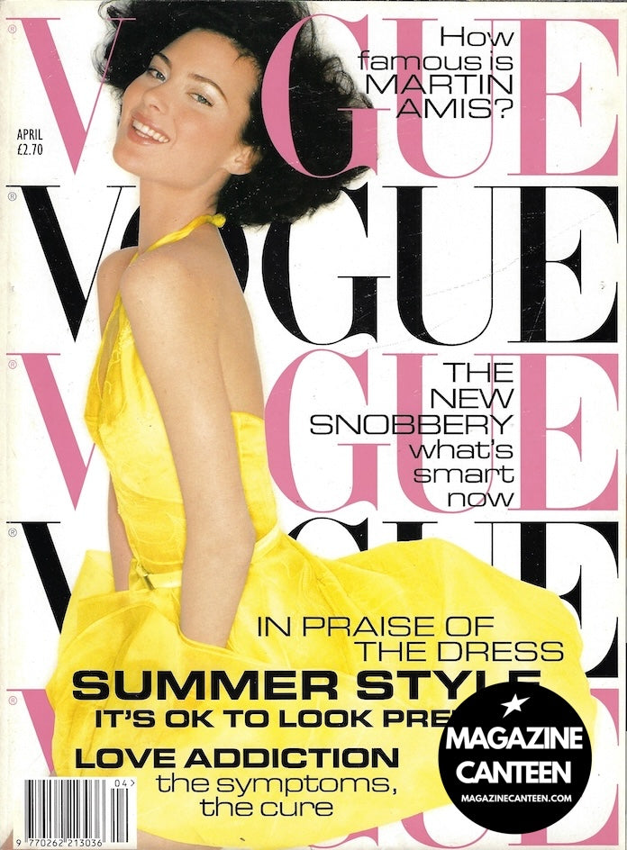 Vogue Magazine - April 1995 - Shalom Harlow