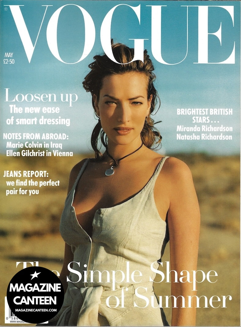 Vogue Magazine May 1993 - Tatjana Patitz