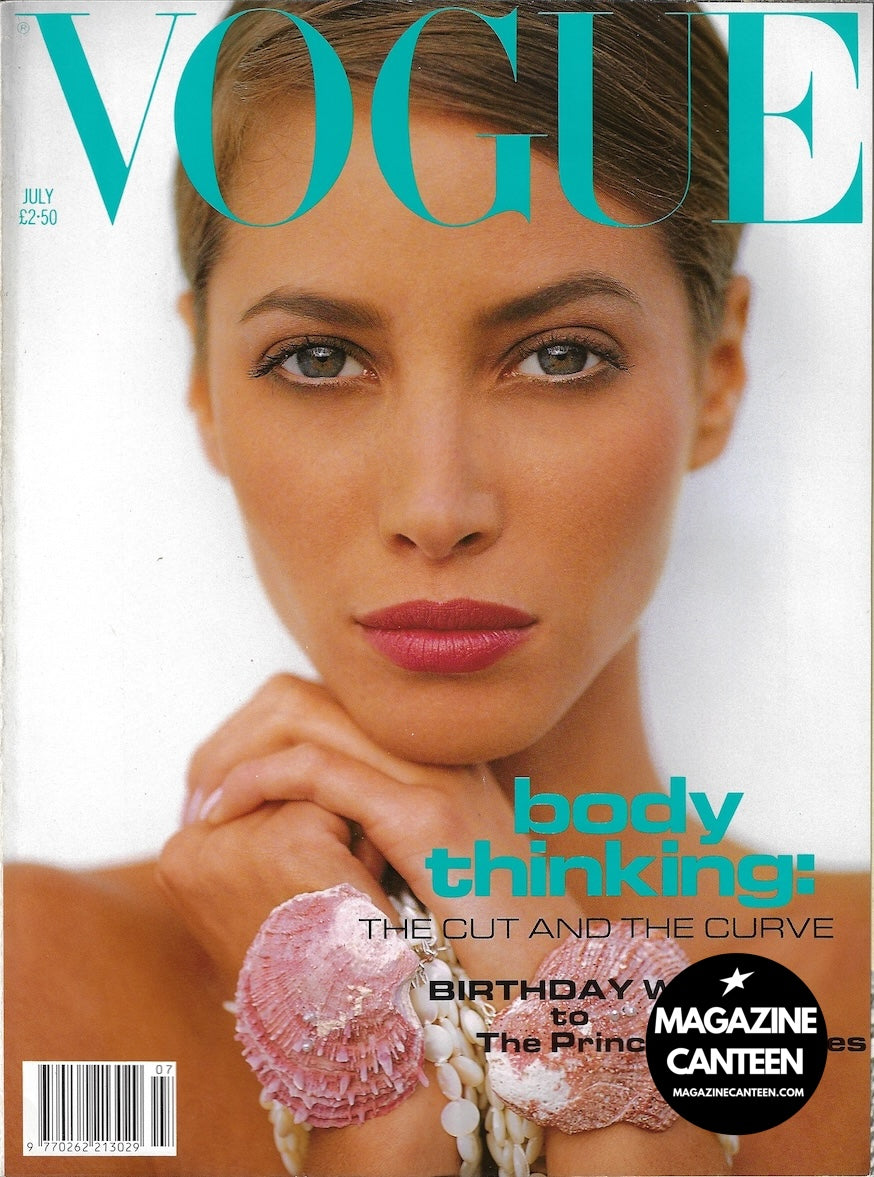 Vogue Magazine July 1991 - Christy Turlington