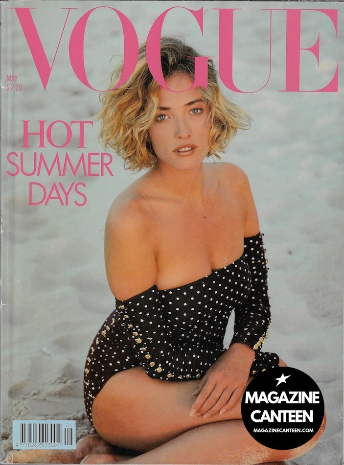 Vogue Magazine May 1989 - Tatjana Patitz HERB RITTS