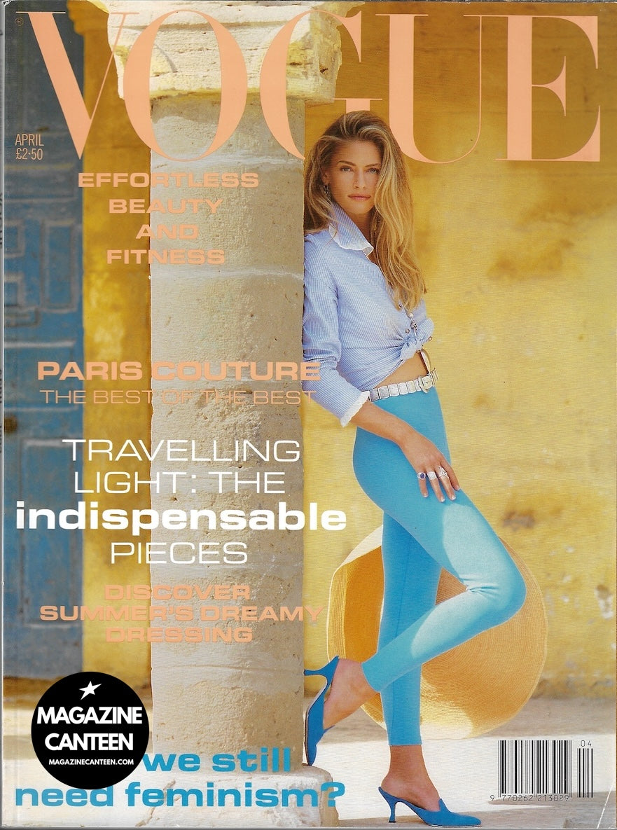 Vogue Magazine April 1992 - Shana Zadrick
