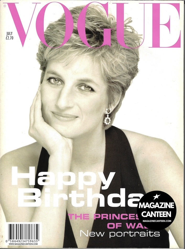 Vogue Magazine July 1994 - Princess Diana
