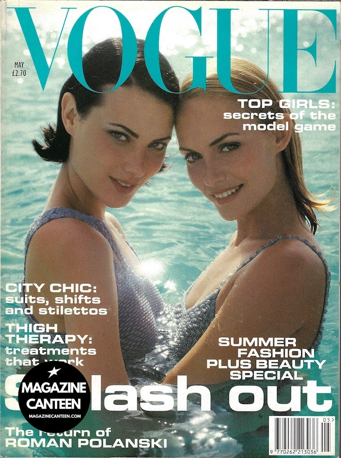 Vogue Magazine May 1995 - Shalom Harlow