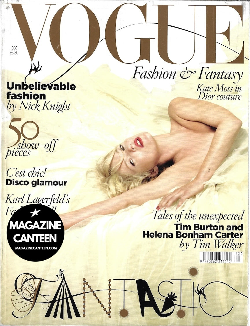 Vogue Magazine December 2008 - Kate Moss