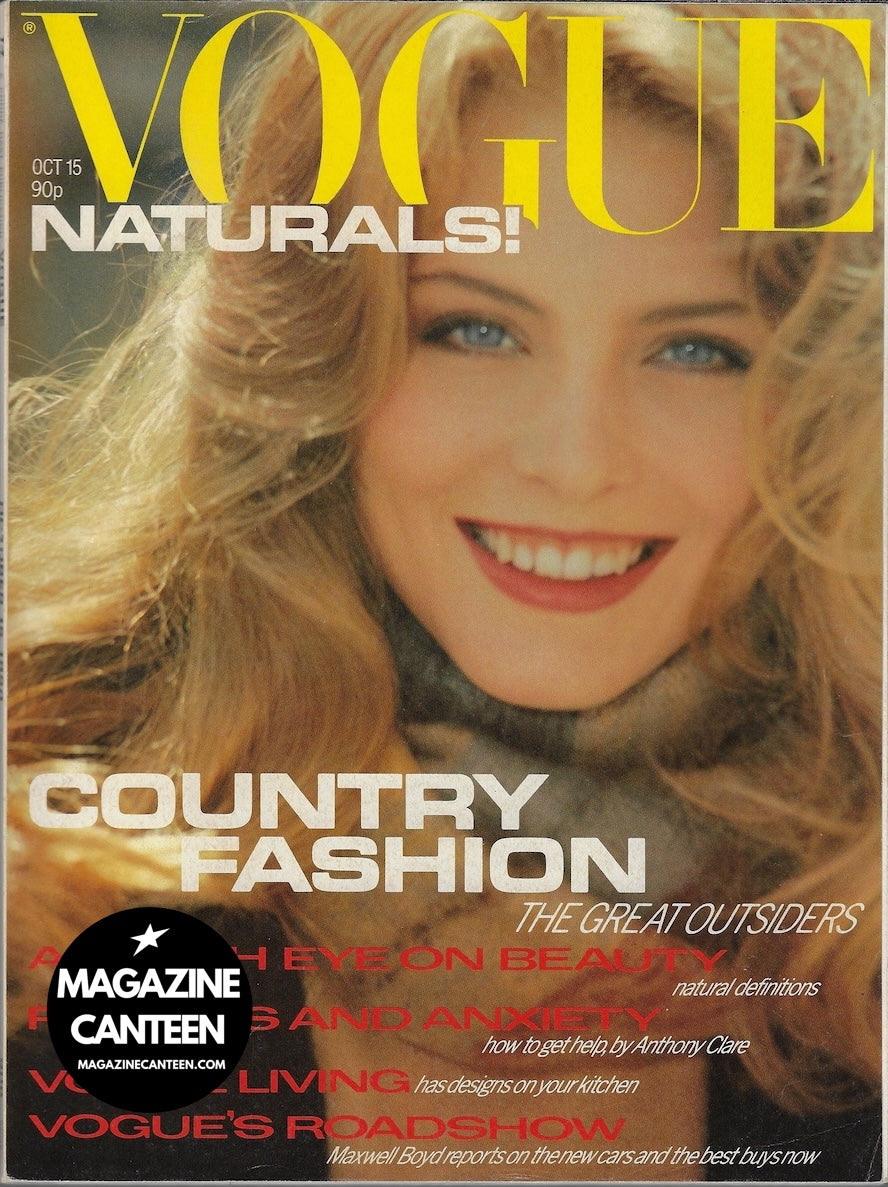 Vogue Magazine October 1980 - Kim Alexis BRUCE WEBER Matt Norklun