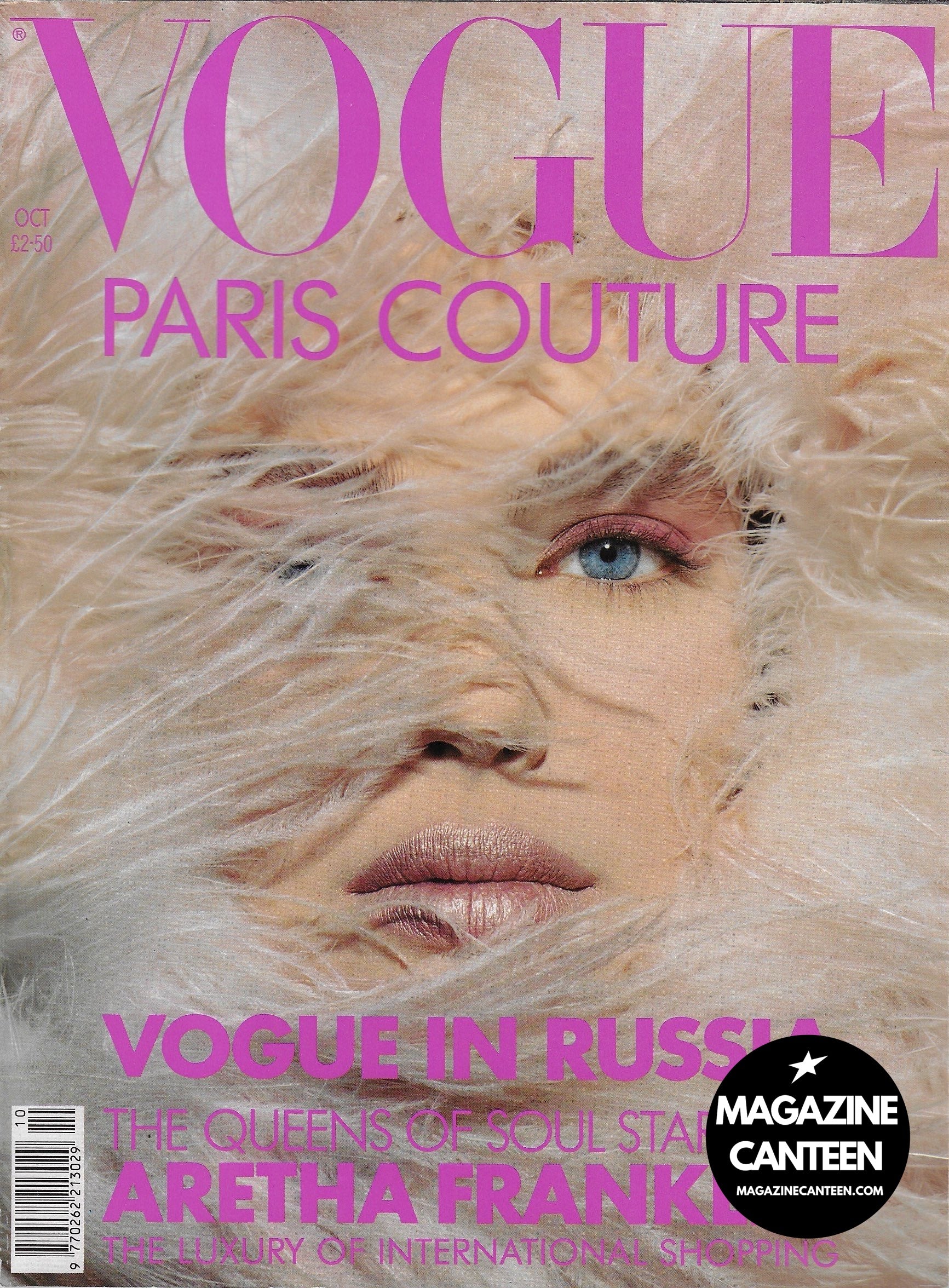 Vogue Magazine October 1990 - Joanna Rhodes