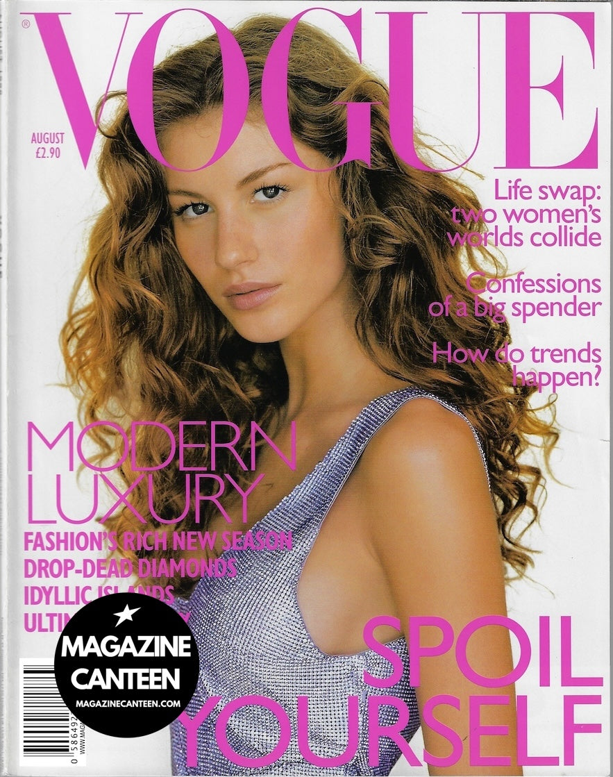 Vogue Magazine August 1998 - Gisele Bundchen