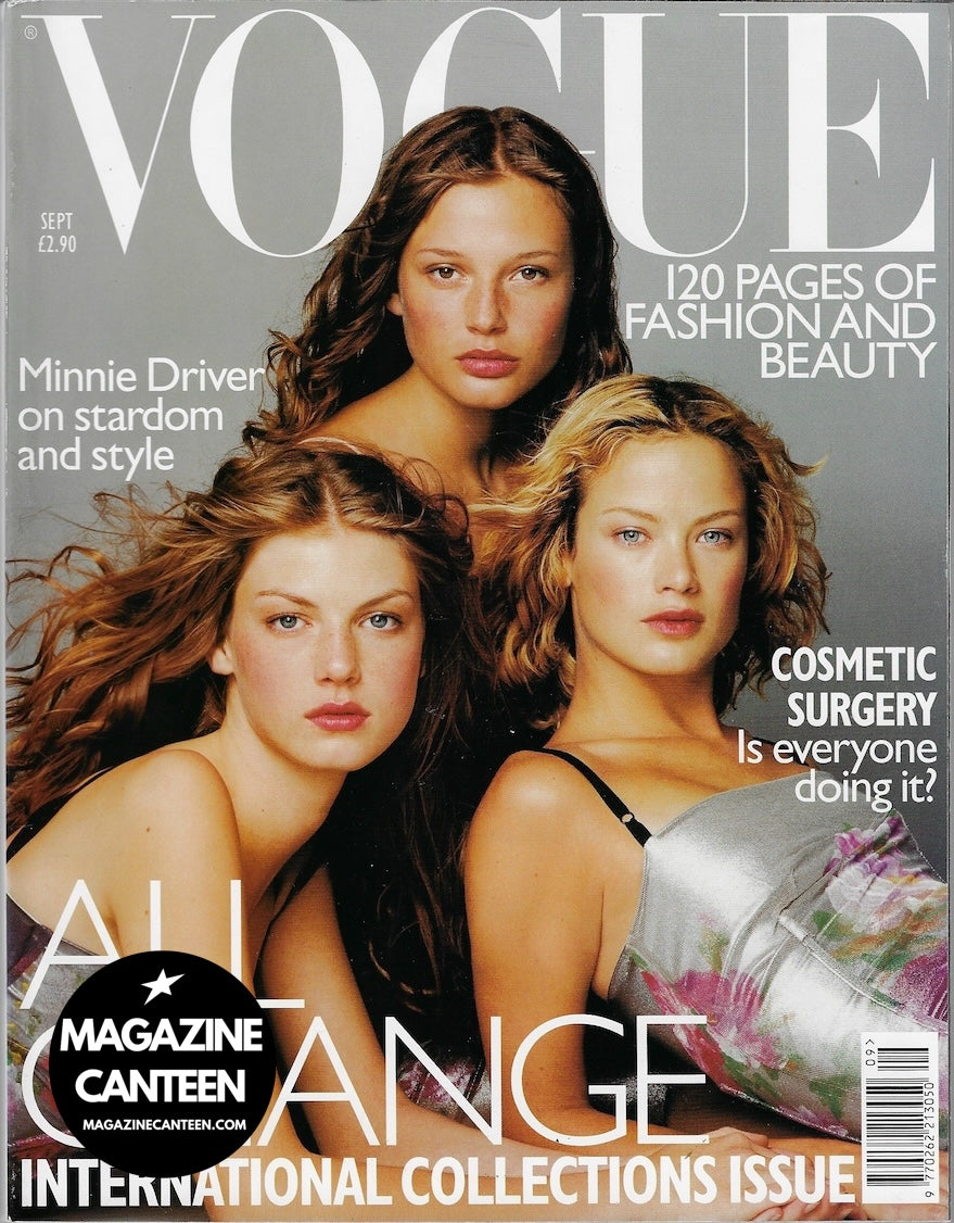 Vogue Magazine September 1998 - Angela Lindvall