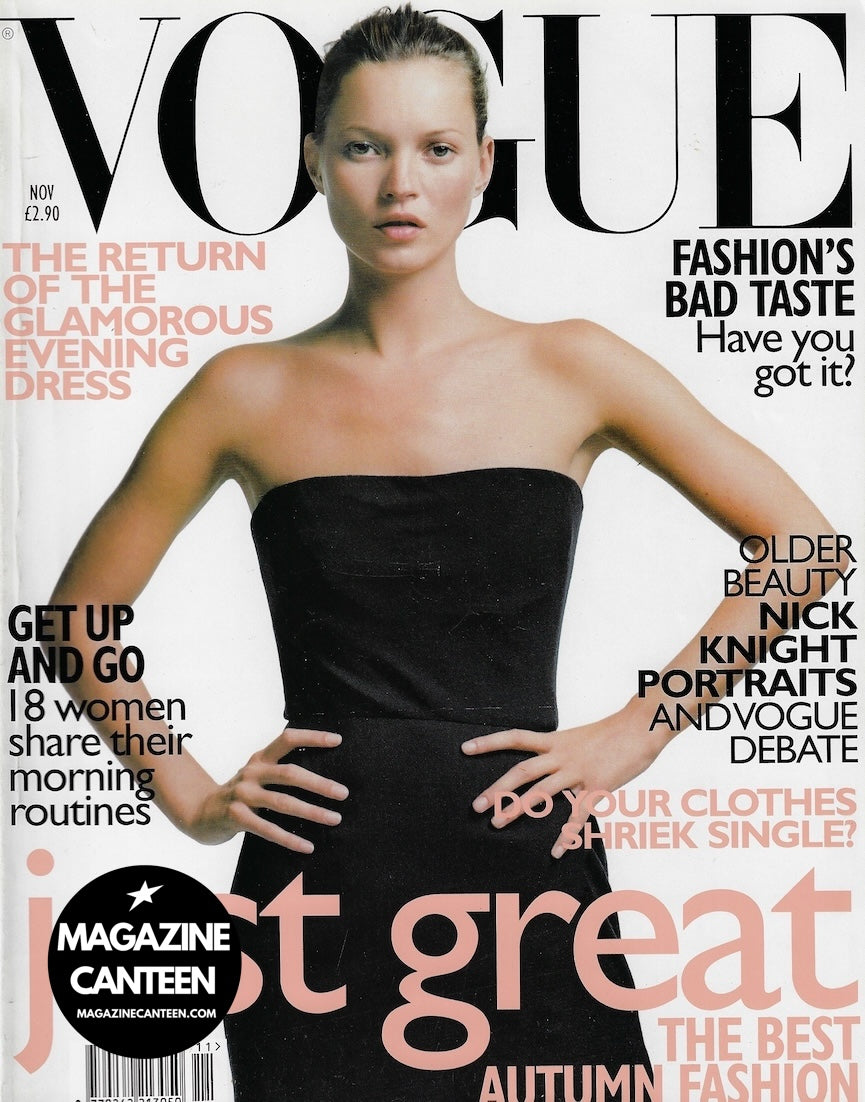 Vogue Magazine November 1998 - KATE MOSS