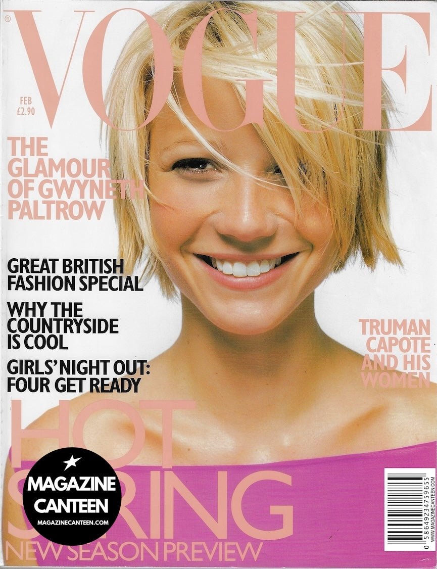 Vogue Magazine February 1998 - Gwyneth Paltrow