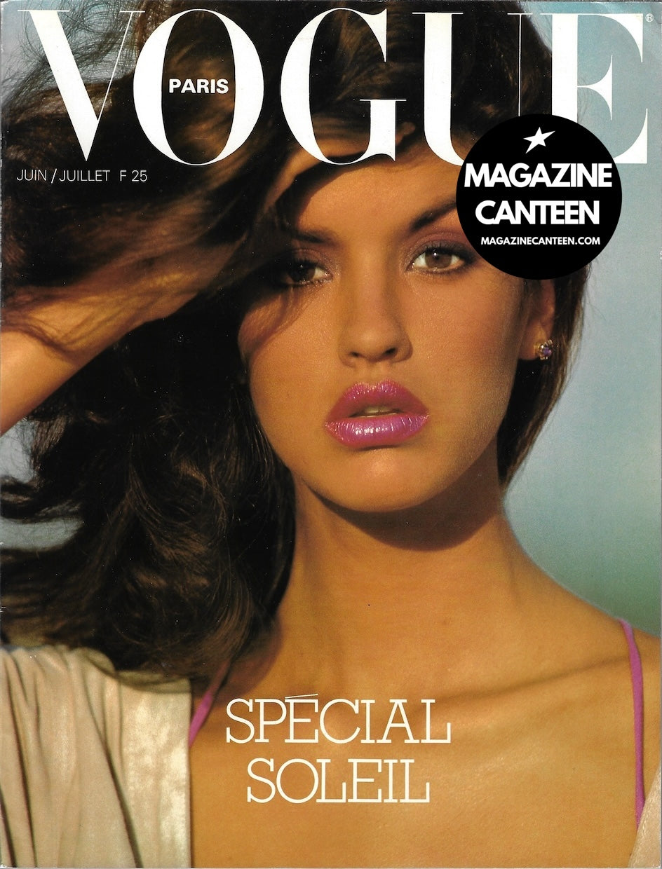 Vogue Paris Magazine 1979 - JANICE DICKINSON Guy Bourdin HORST