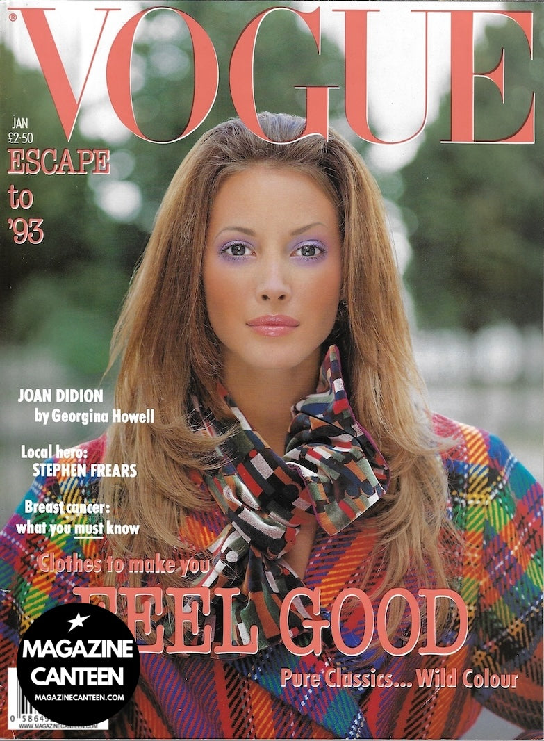 Vogue Magazine January 1993 - Christy Turlington