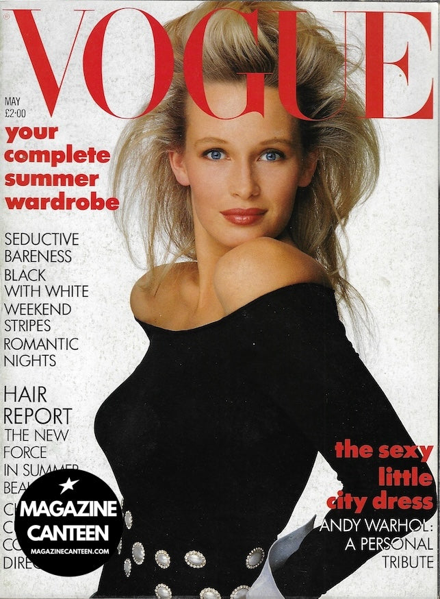 Vogue Magazine May 1987 - Estelle Lefebure