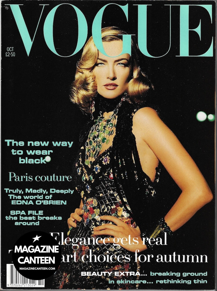 Vogue Magazine October 1992 - TATJANA PATITZ
