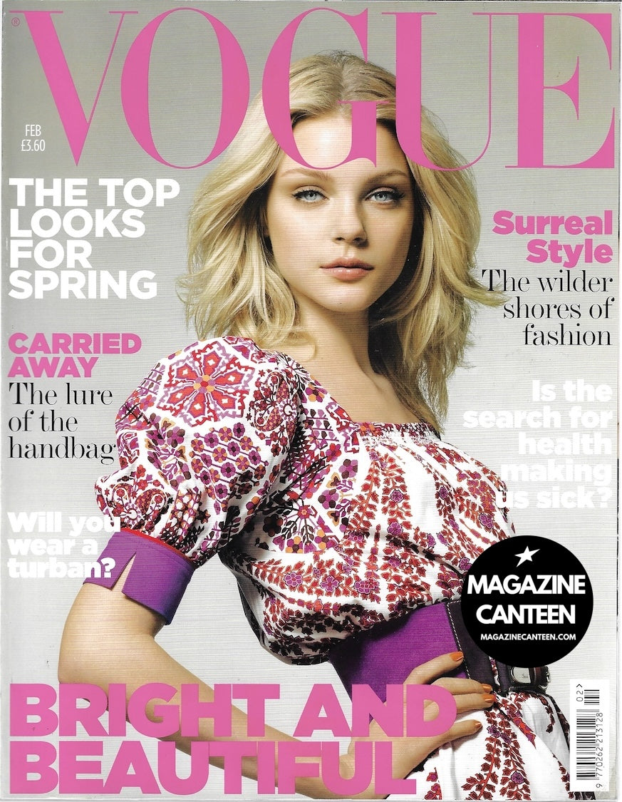 Vogue Magazine February 2007 - Jessica Stam