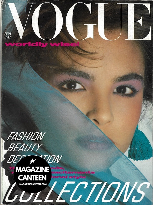 Vogue Magazine September 1984 - Talisa Soto PETER LINDBERGH Paolo Roversi