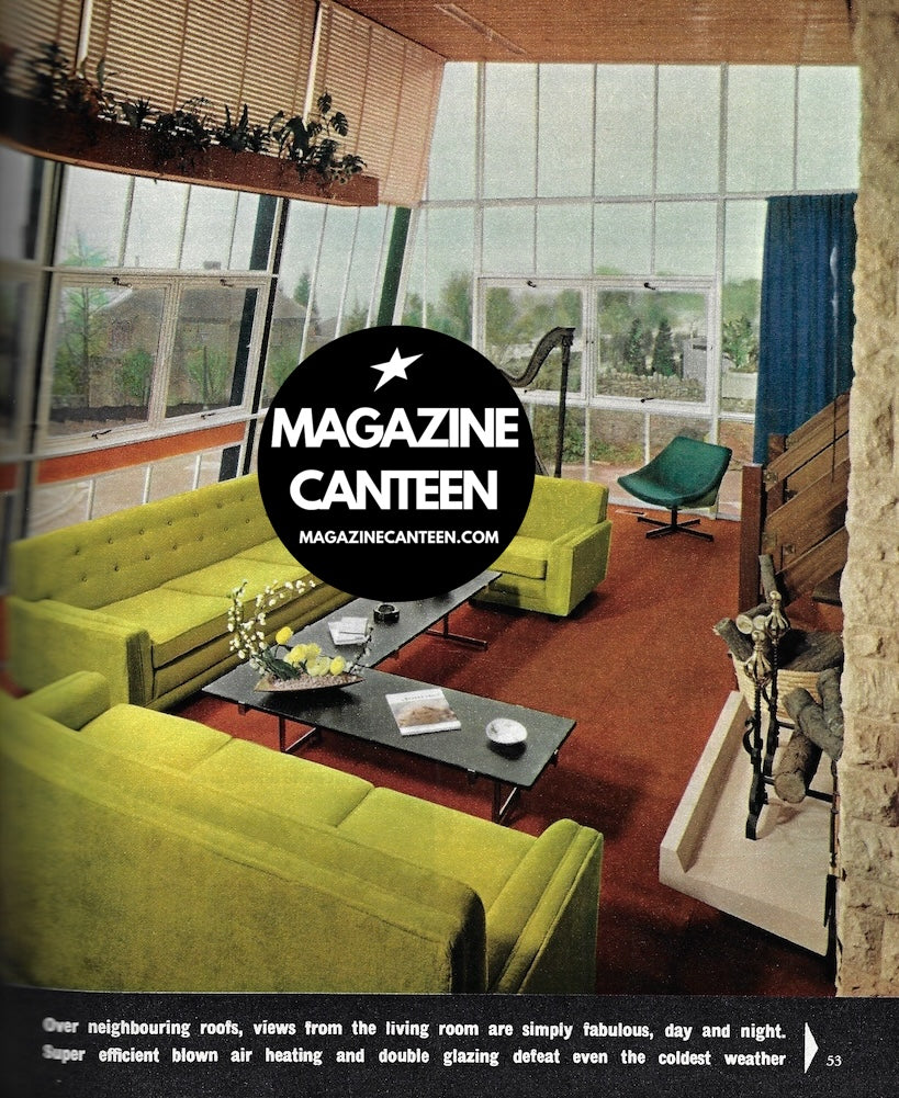 60s Rare Magazine - 70, Grove Road, Coombe Dingle, Bristol BS9 2RT mid century home