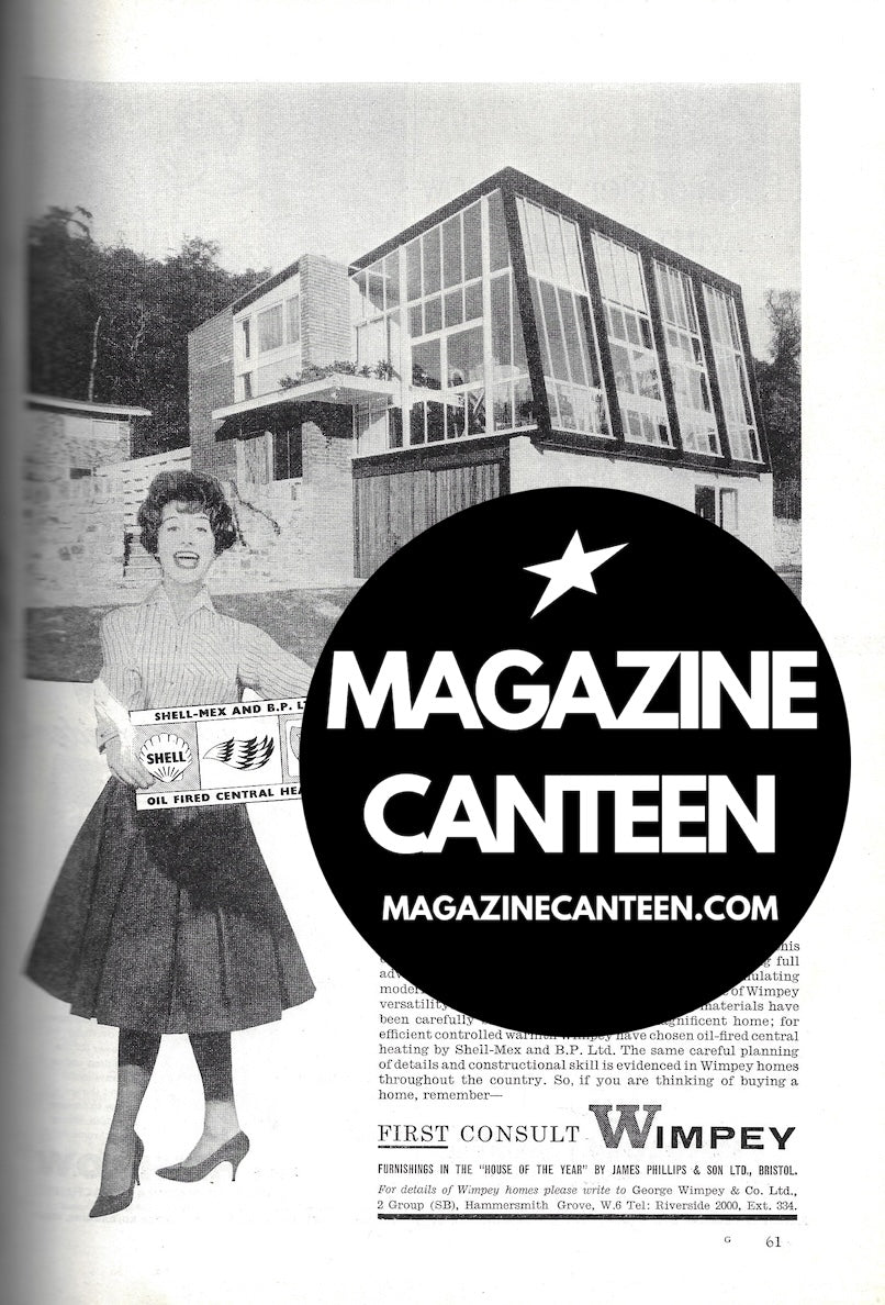 60s Rare Magazine - 70, Grove Road, Coombe Dingle, Bristol BS9 2RT mid century home