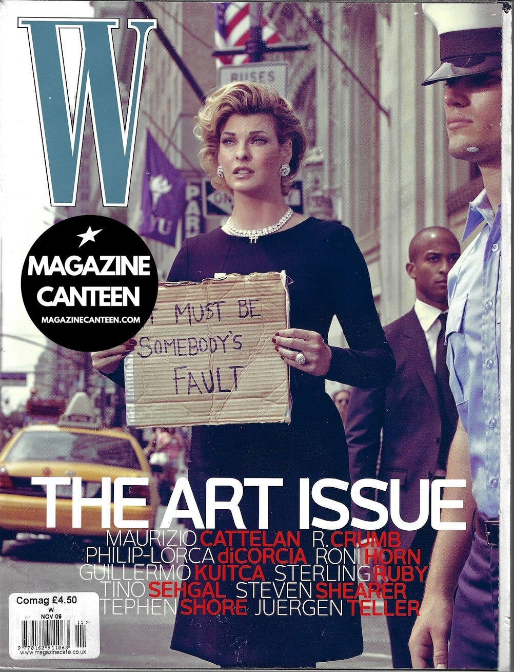 W Magazine - Linda Evangelista