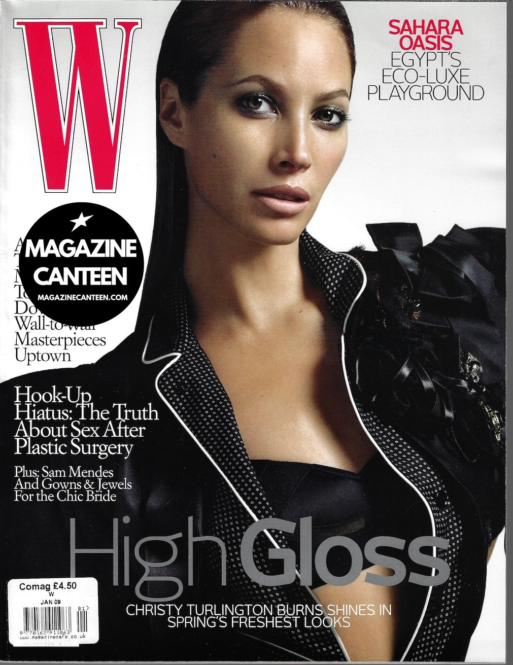 W Magazine - Christy Turlington Mario Sorrenti