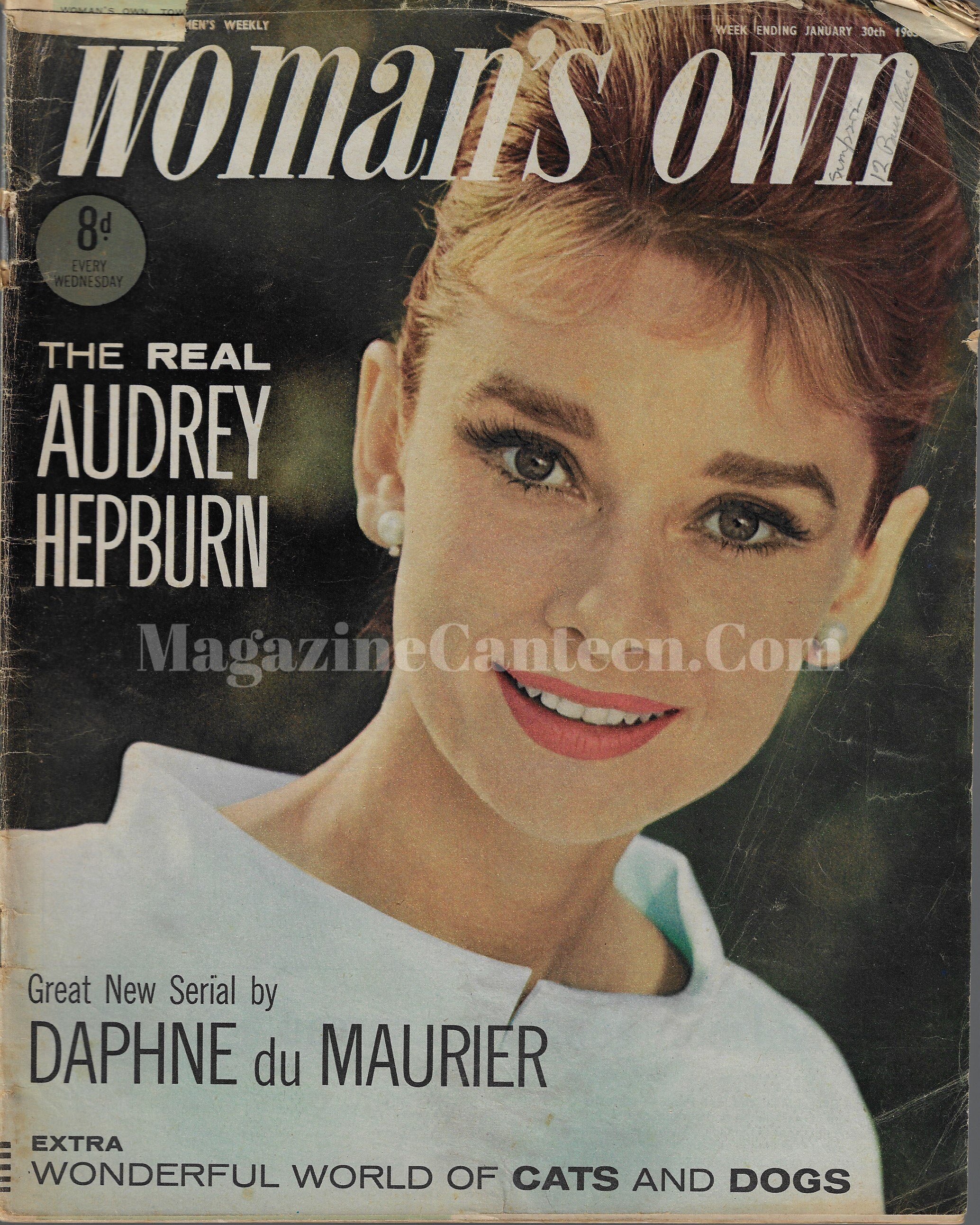 Woman's Own Magazine - Audrey Hepburn