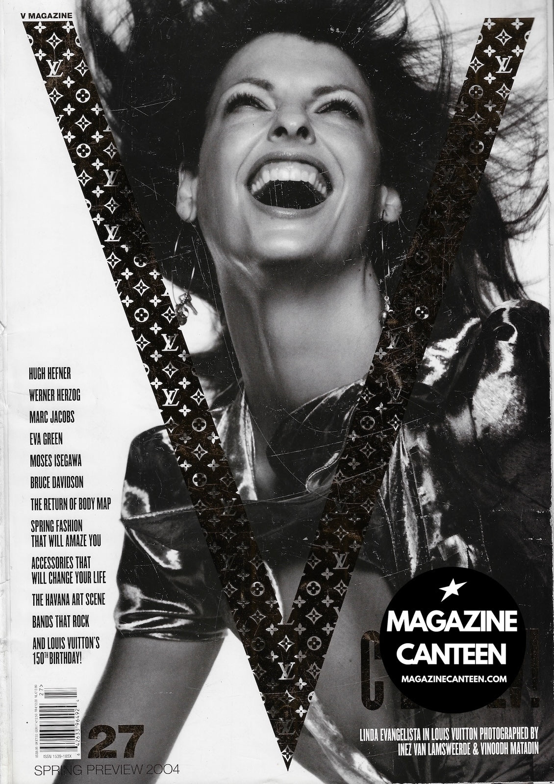 V Magazine 27 - Linda Evangelista JULIA STEGNER Eva Green