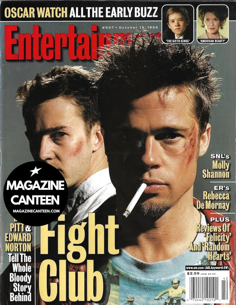 Entertainment Weekly - Brad Pitt Edward Norton fight club